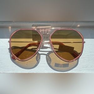 Joe’s Jeans Rose Gold Sunglasses